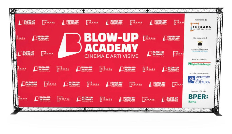 Americana + pvc banner in st. digitale monofacciale cm 300 cm x 285h - ADV AREA EXPO accredito