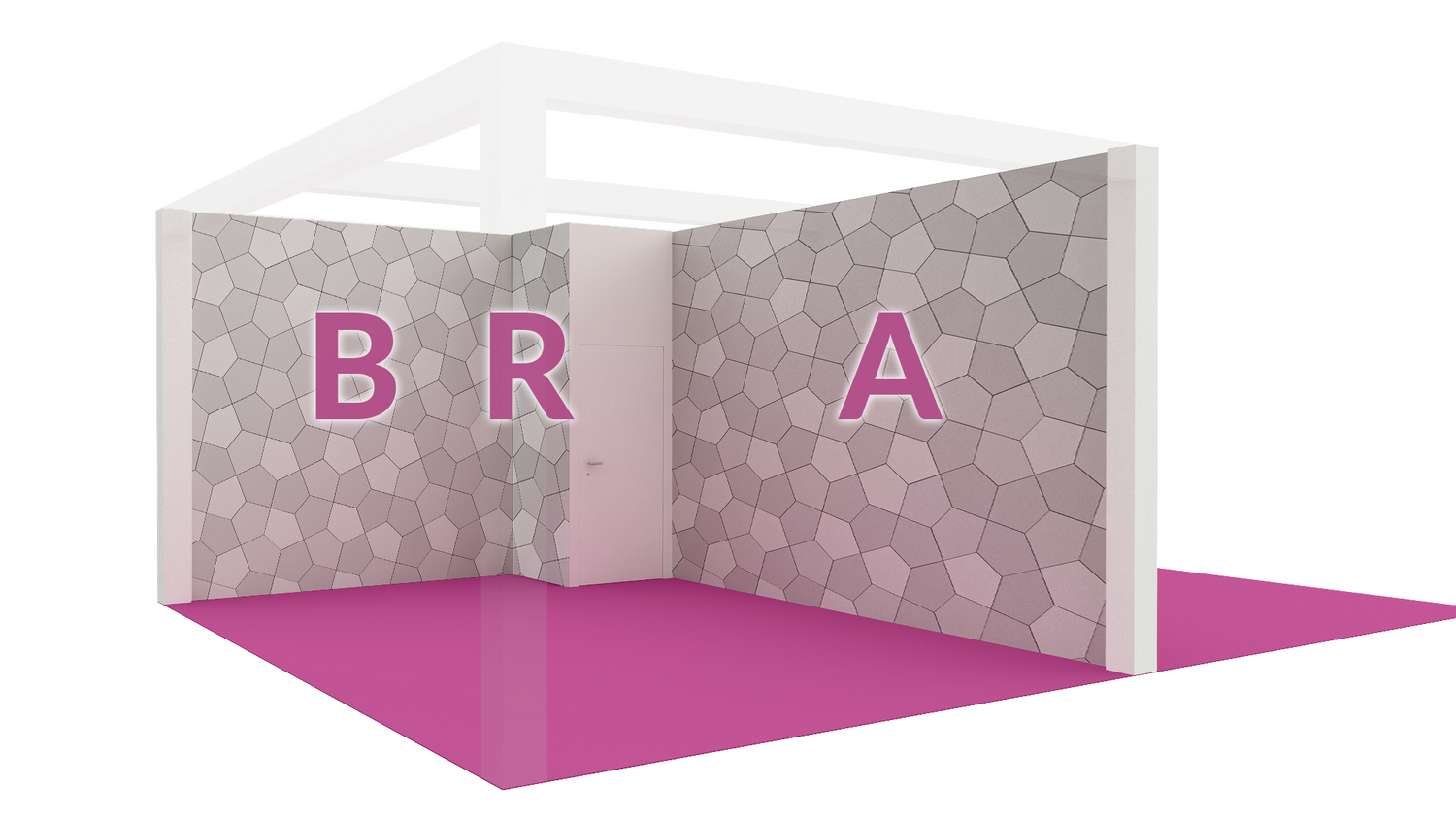 Stand 6x4 - 2 lati aperti