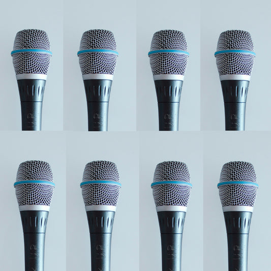 8 Radio Microphones