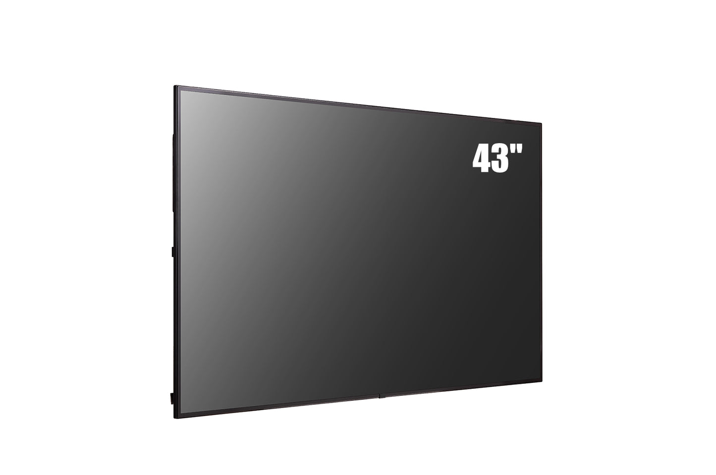 43" screen with floor stand