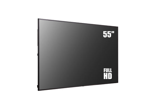 55" Full HD screen with floor stand